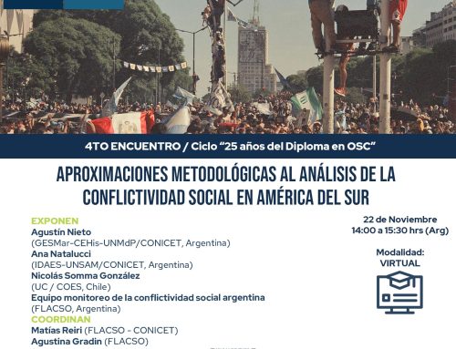 Conversatorio Aproximaciones metodológicas al análisis de la conflictividad social en América del Sur