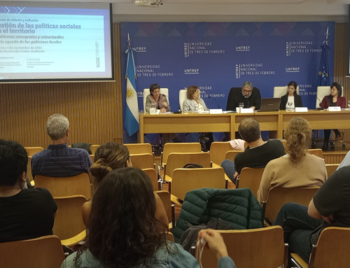 Participación de investigadoras del Área en la jornada Gestión de las políticas sociales en el territorio