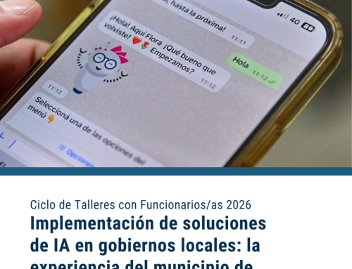Ciclo de Talleres con Funcionarios/as | Implementación de soluciones de IA en gobiernos locales: la experiencia del municipio de Escobar