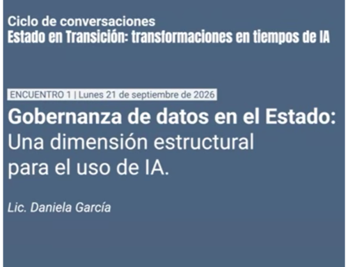 El Estado no puede hablar de inteligencia artificial sin hablar de datos